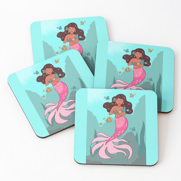 Item preview, Floral Mermaid (Mermay Challenge 2022) designed and sold by ZuriAmbessa.