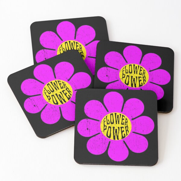 Item preview, Flower Power 60's 70s Retro Vintage Hippie Gardening Purple Distressed designed and sold by funnytshirtemp.