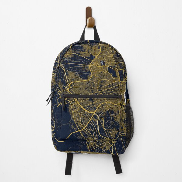 Item preview, Giza City Map of Egypt - Gold Art Deco designed and sold by deMAP.