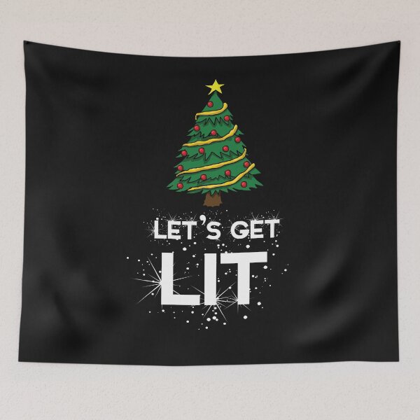 Item preview, Get Lit Christmas Tree Xmas Get Lit Christmas designed and sold by lou731.
