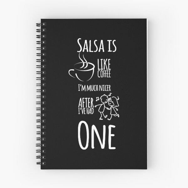 Item preview, Salsa Dancing Funny Saying Salsa is like coffee designed and sold by Dubbra.