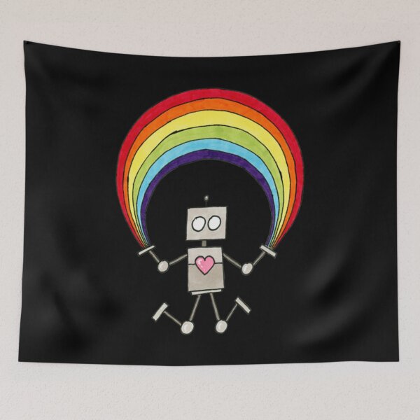 Item preview, Pride Bot Flag LGBTQ designed and sold by JamauDS.