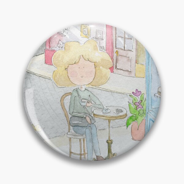 Item preview, Au café  designed and sold by alisonsadler.