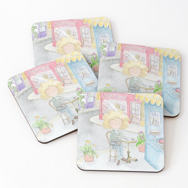 Item preview, Au café  designed and sold by alisonsadler.