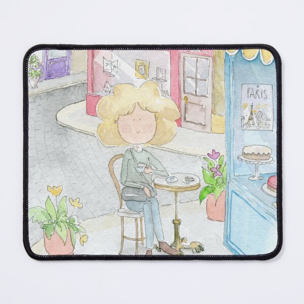 Item preview, Au café  designed and sold by alisonsadler.