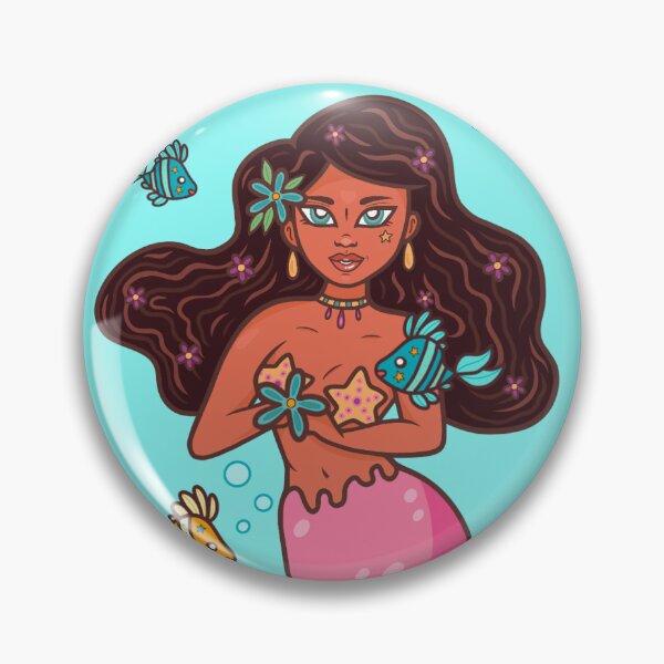Item preview, Floral Mermaid - No Background (Mermay Challenge 2022) designed and sold by ZuriAmbessa.