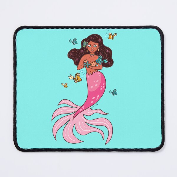 Item preview, Floral Mermaid - No Background (Mermay Challenge 2022) designed and sold by ZuriAmbessa.