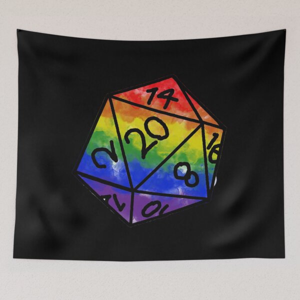 Item preview, Pride Dice 2 4 6 8 designed and sold by JamauDS.