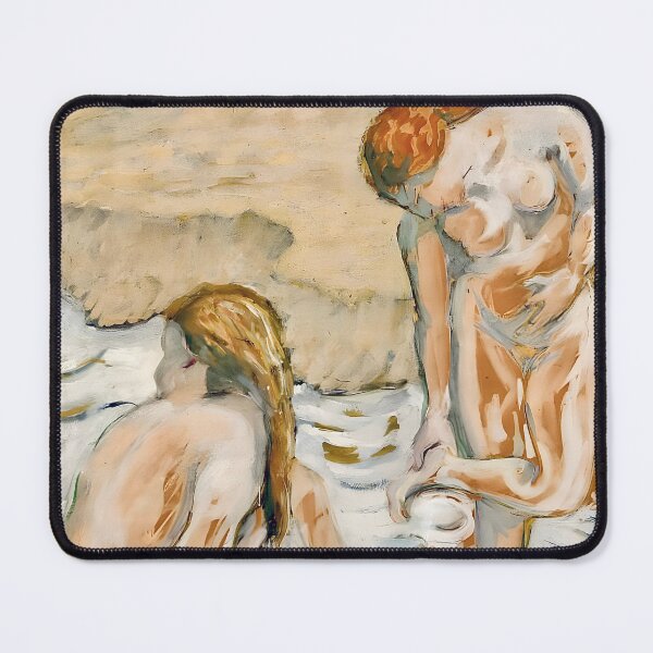 Artikelvorschau, Two Bathing Girls by Franz Marc entworfen und verkauft von WonderweissStudio.