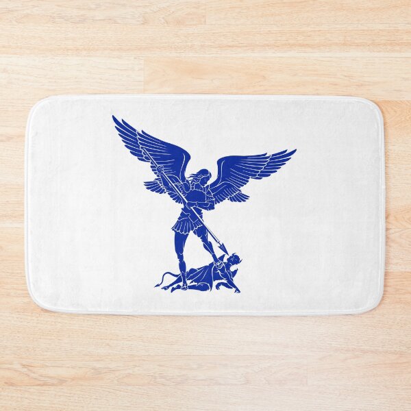 Item preview, Powerful Christian Protector St. Michael  (Archangel) — Blue designed and sold by ComeToJesus.
