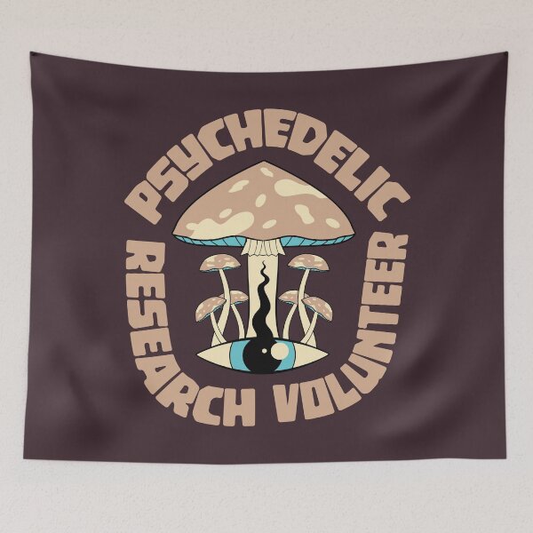 Item preview, Psychedelic Research Volunteer designed and sold by JulianoZn97.