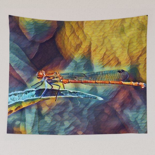 Item preview, Dragonfly Resting In Slumber designed and sold by Fearless-Fox.