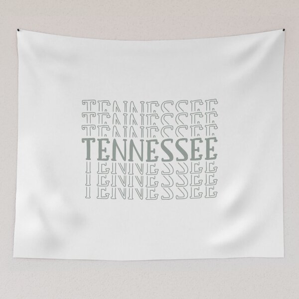 Item preview, Tennessee Mirrored Word In Aesthetic Green designed and sold by JoBella-Designs.