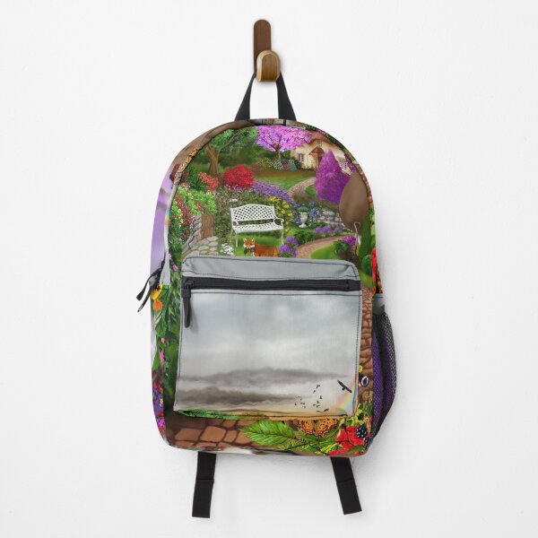 Item preview, Rainbow Thatched Cottage designed and sold by GeraldNewtonArt.