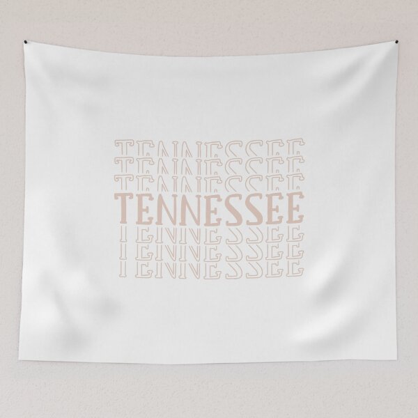Item preview, Tennessee Mirrored Word In Aesthetic Pink designed and sold by JoBella-Designs.