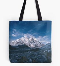 Bhagirathi Parbat from the Gangotri Glacier Tote Bag