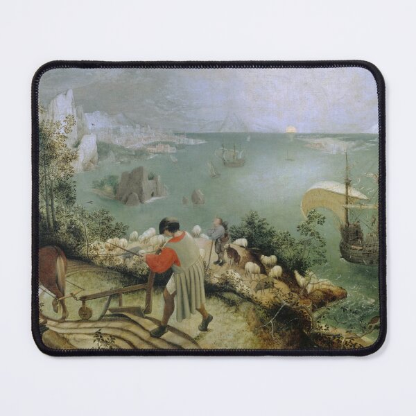 Item preview, Landscape with the fall of Icarus by Pieter Bruegel the Elder - Vintage Art designed and sold by RickE.