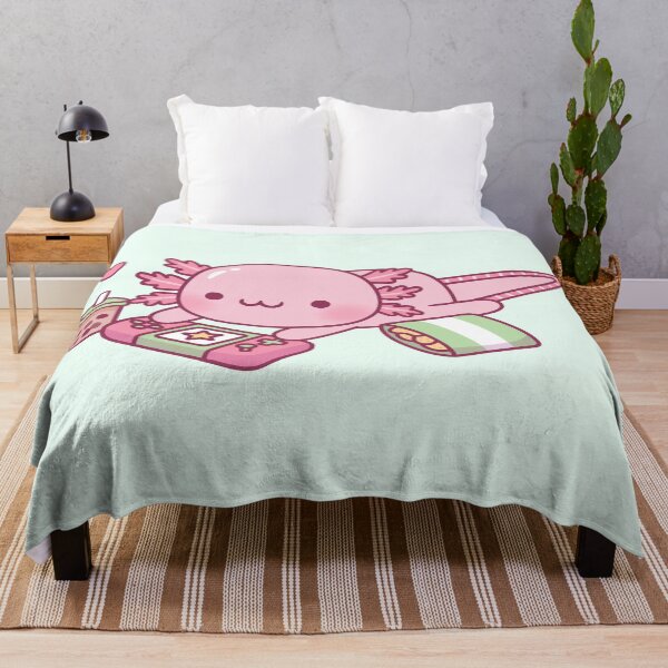 Item preview, Cute Axolotl Relax Gamer designed and sold by rustydoodle.