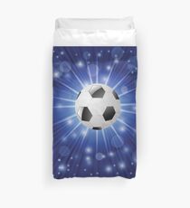 soccer ball Duvet Cover