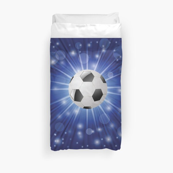 soccer ball Duvet Cover