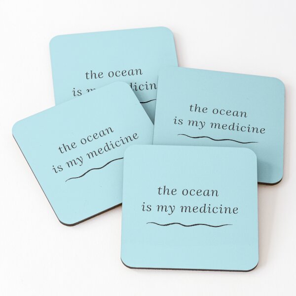 Item preview, The Ocean is My Medicine designed and sold by GasconyPassion.