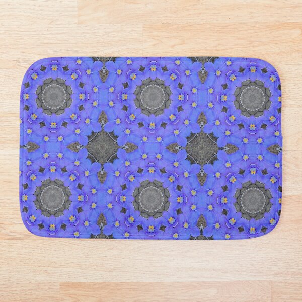 Artikelvorschau, Syringodea Longituba 1.2 -  Blue Geometric Floral Seamless Pattern entworfen und verkauft von FRLF.