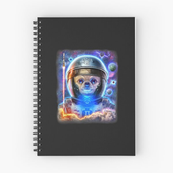 Item preview, Astronaut Chihuahua Dog on Space Shuttle to Explore Universe designed and sold by Corelli87.