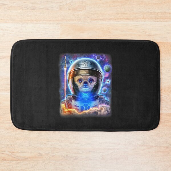 Item preview, Astronaut Chihuahua Dog on Space Shuttle to Explore Universe designed and sold by Corelli87.
