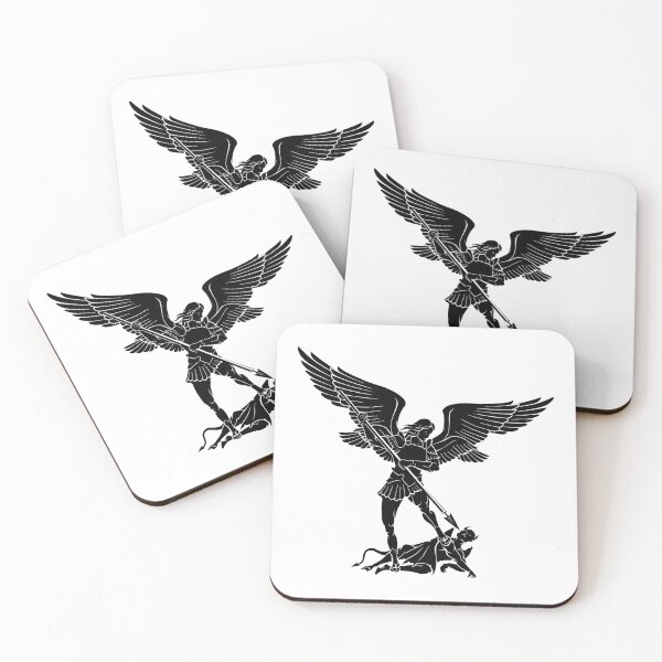 Item preview, Powerful Christian Protector St. Michael  (Archangel) — Black designed and sold by ComeToJesus.