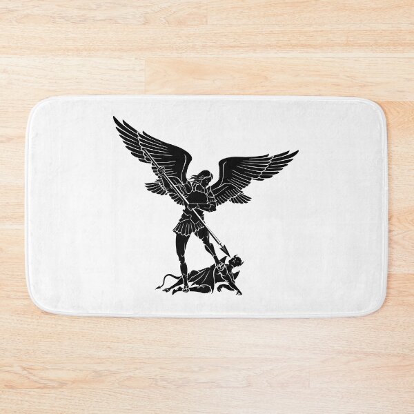 Item preview, Powerful Christian Protector St. Michael  (Archangel) — Black designed and sold by ComeToJesus.