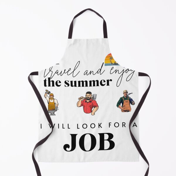 Item preview, Travel and enjoy the summer ,I will look for a job T-Shirt   designed and sold by Tarikbouchmal.