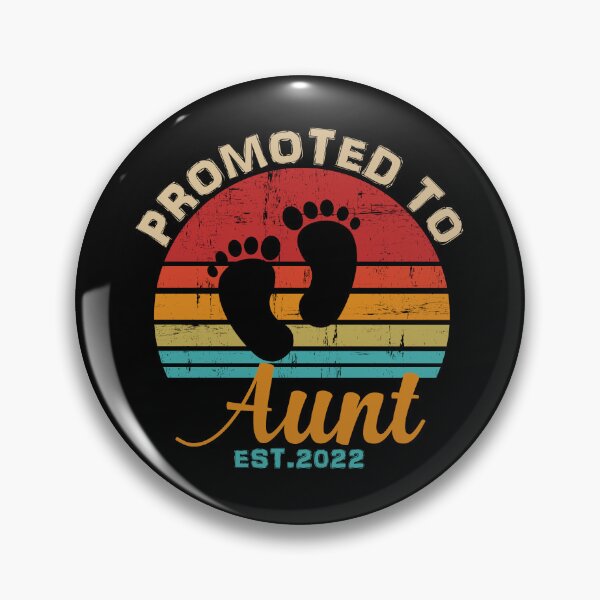 Item preview, Promoted to Aunt Est 2022  designed and sold by AppareIIndustry.