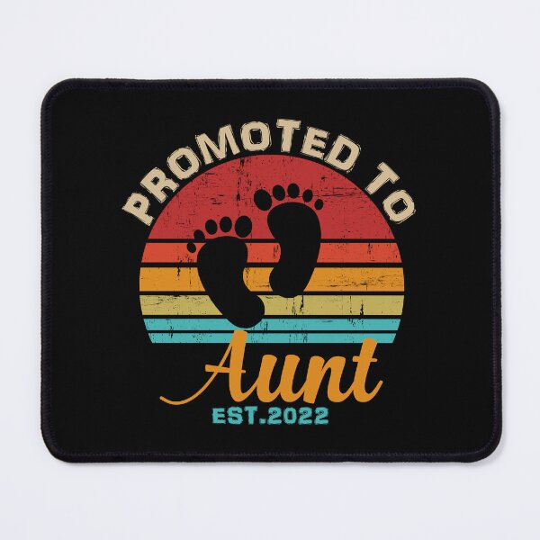 Item preview, Promoted to Aunt Est 2022 designed and sold by AppareIIndustry.