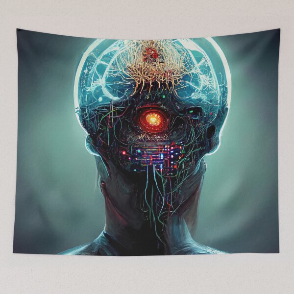 Item preview, Cybernetic God designed and sold by AM FineArtPrints.