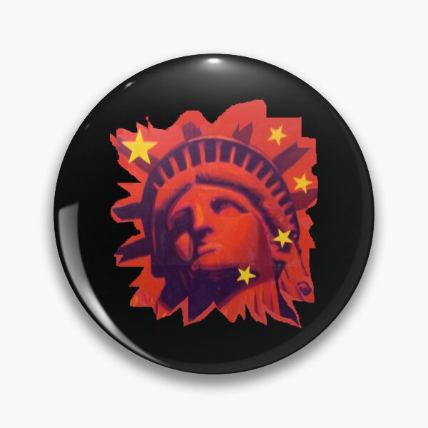 Item preview, Red Liberty Cut Out Sticker designed and sold by cephusveeih.
