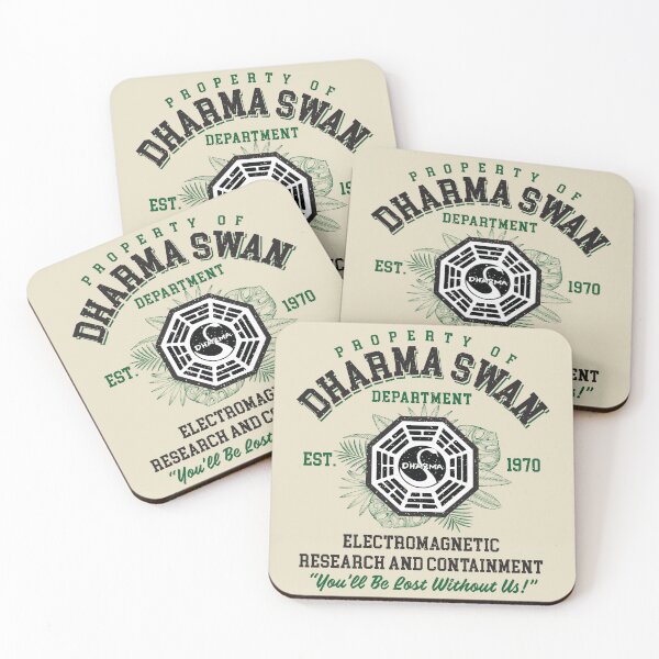 Item preview, Property of Dharma Swan Department designed and sold by Alema Art.