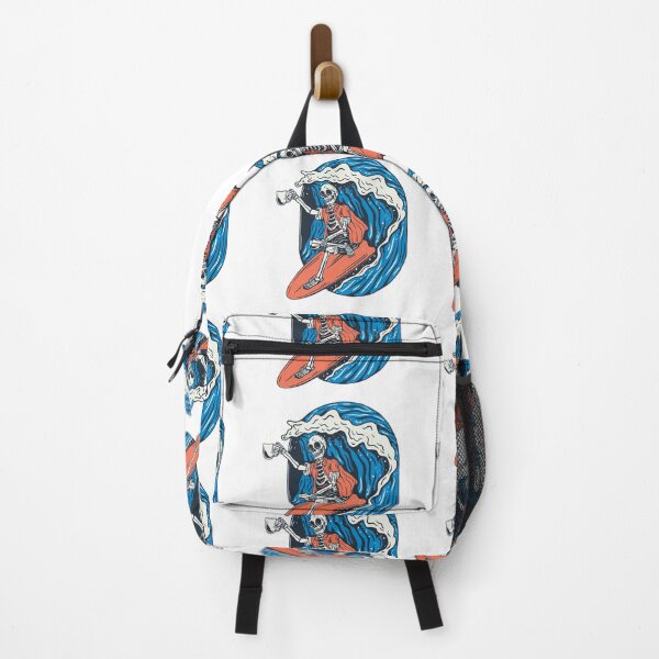 Item preview, Surfing Skul Art designed and sold by Milkygmail.