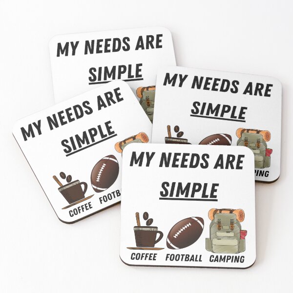 Item preview, My Needs are Simple designed and sold by Chanchane Store.