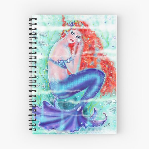 Item preview, Sassy red head mermaid by Renee Lavoie designed and sold by Renee Lavoie.