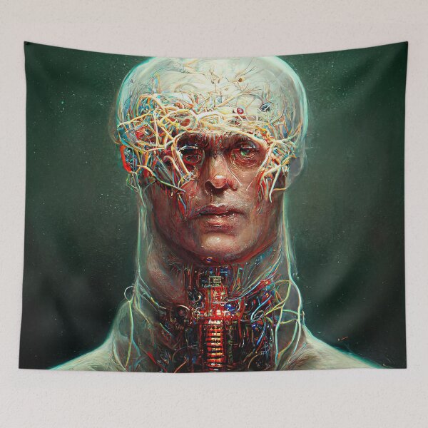 Item preview, Cybernetic God designed and sold by AM FineArtPrints.