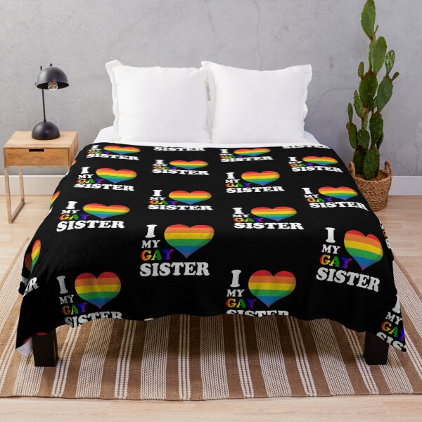 Item preview, I love my gay sister pride colours design  designed and sold by TipTopTapo.