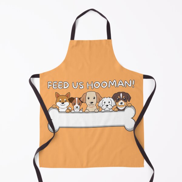 Item preview, Feed Us Hooman! Funny Dog Food designed and sold by Caregiverology.
