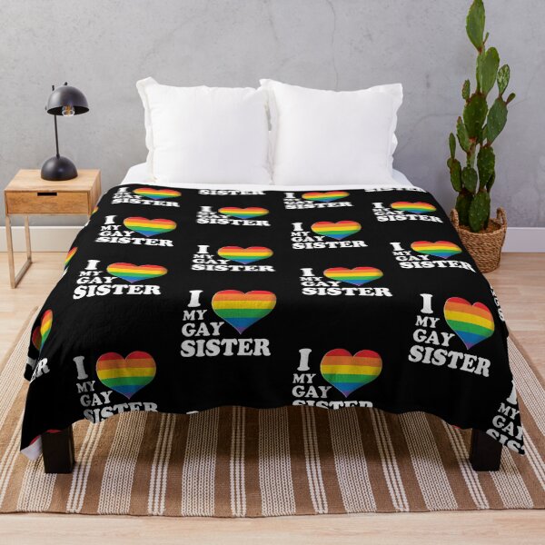 Item preview,  I love my gay sister pride colours design  designed and sold by TipTopTapo.