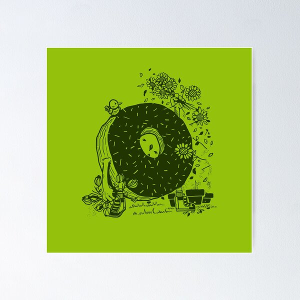 Item preview, Donut Pick Flowers designed and sold by Timo-Ambo.
