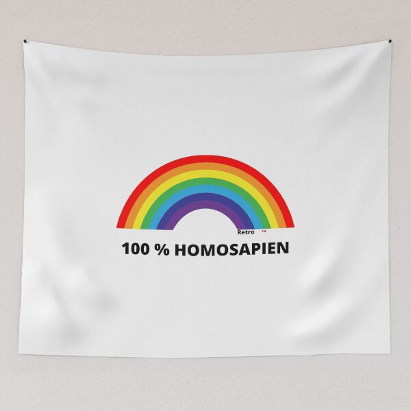 Item preview, 100% homosapien (available in white and black) designed and sold by Hampshire Historica.