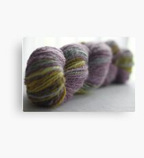 Handspun yarn Canvas Print