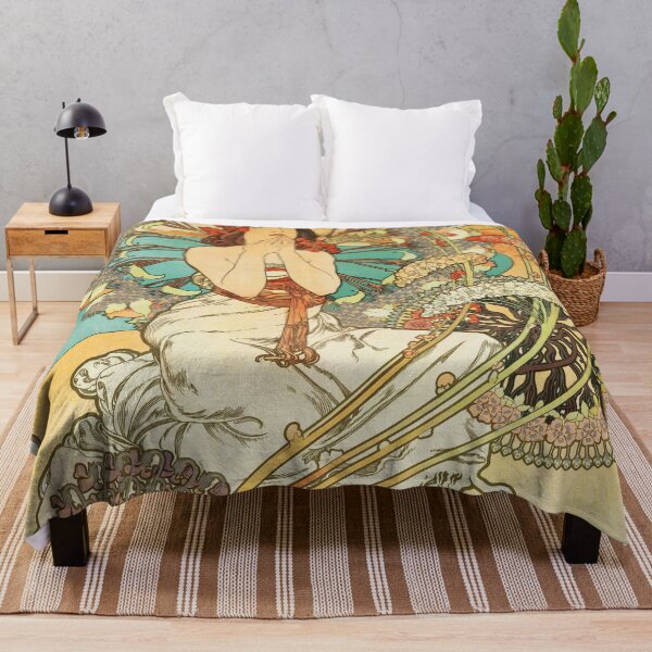 Item preview, MONACO MONTE CARLO Chemin De Fer PLM 1897 Alphonse Mucha Vintage Railways Poster designed and sold by retroposters.