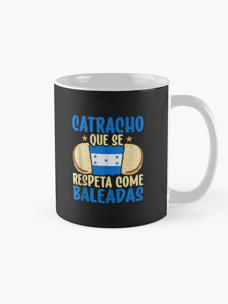 Aperçu 3 sur 6. Mug à café avec l'œuvre Baleada Honduran Food Comida Honduras Flag Catracho Pride Tank Top créée et vendue par Corelli87.