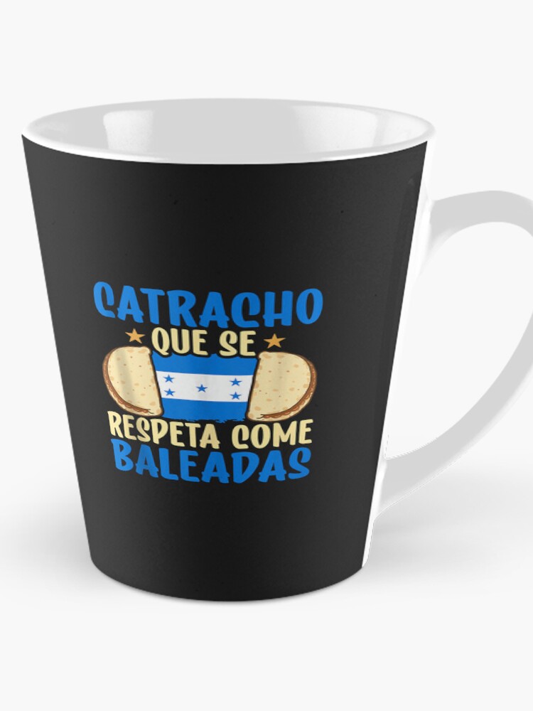 Aperçu 1 sur 4. Mug à café avec l'œuvre Baleada Honduran Food Comida Honduras Flag Catracho Pride Tank Top créée et vendue par Corelli87.