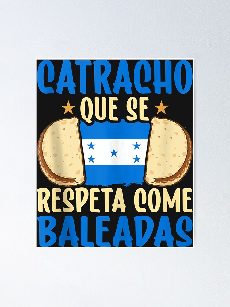 Imagen 1 de 3, Póster con la obra Baleada Honduran Food Comida Honduras Flag Catracho Pride Tank Top, diseñada y vendida por Corelli87.